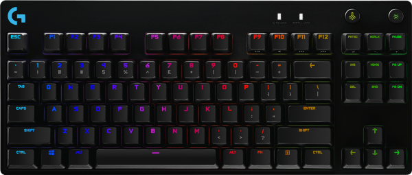 Logitech G Pro X Mechanical Gaming Keyboard With Swappable Switches