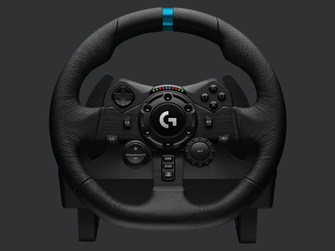 適用於playstation 和pc 的羅技g923 Trueforce 模擬賽車方向盤 適用於playstation 和pc 的羅技g923 Trueforce 模擬賽車方向盤