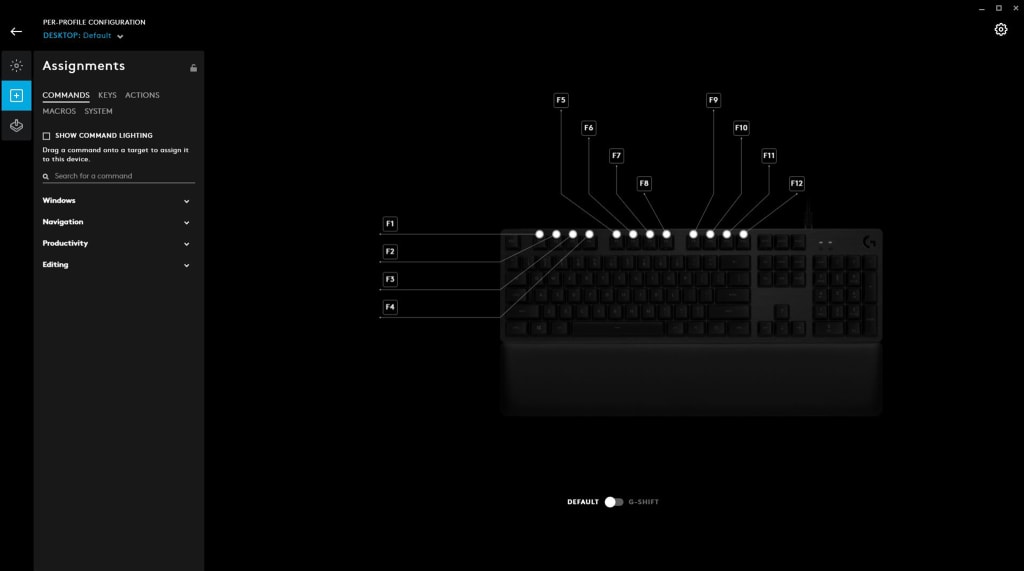 Logitech G HUB Advanced Gaming Software, RGB & Profiles