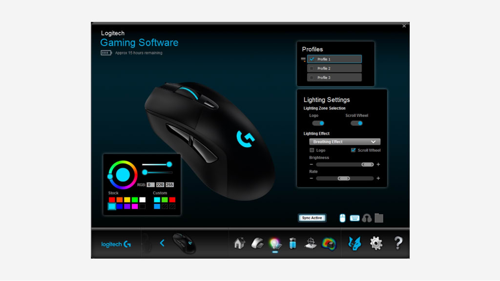 Chuột chơi game không dây LIGHTSPEED G703