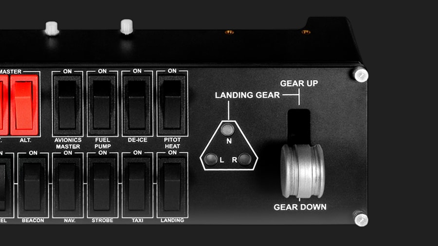 REALISTIC LANDING GEAR CONTROL