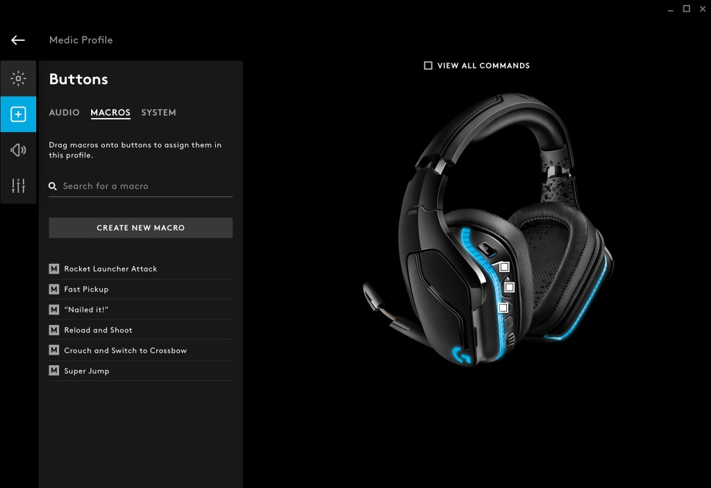 Logitech G935 WIRELESS 7.1 Surround sound Lightsync Gaming Headset Buy