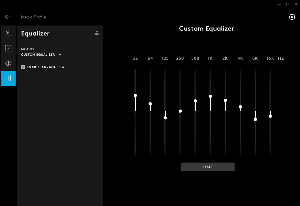 G935 | Personalize Sound Profiles