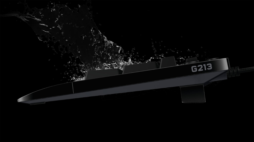 G213-PELINÄPPÄIMISTÖ RGB-VÄRIVALOIN