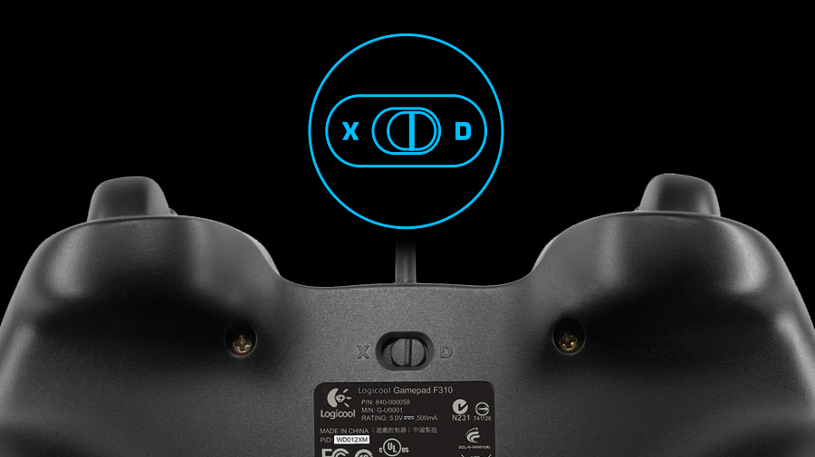 F310ゲームパッド コンソールスタイル ロジクールゲーミング