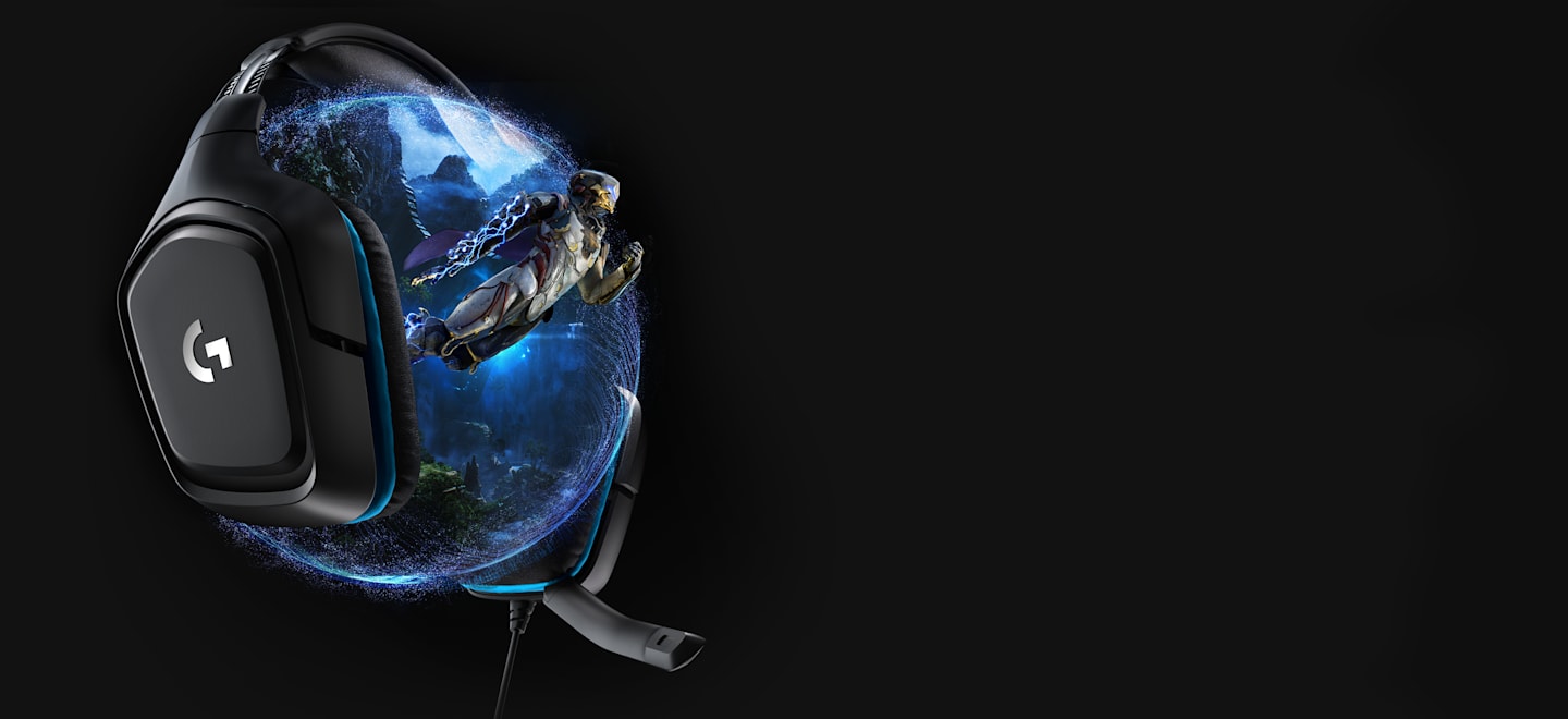 Logitech G431 7.1 Surround Sound Gaming Headset | Logicool G