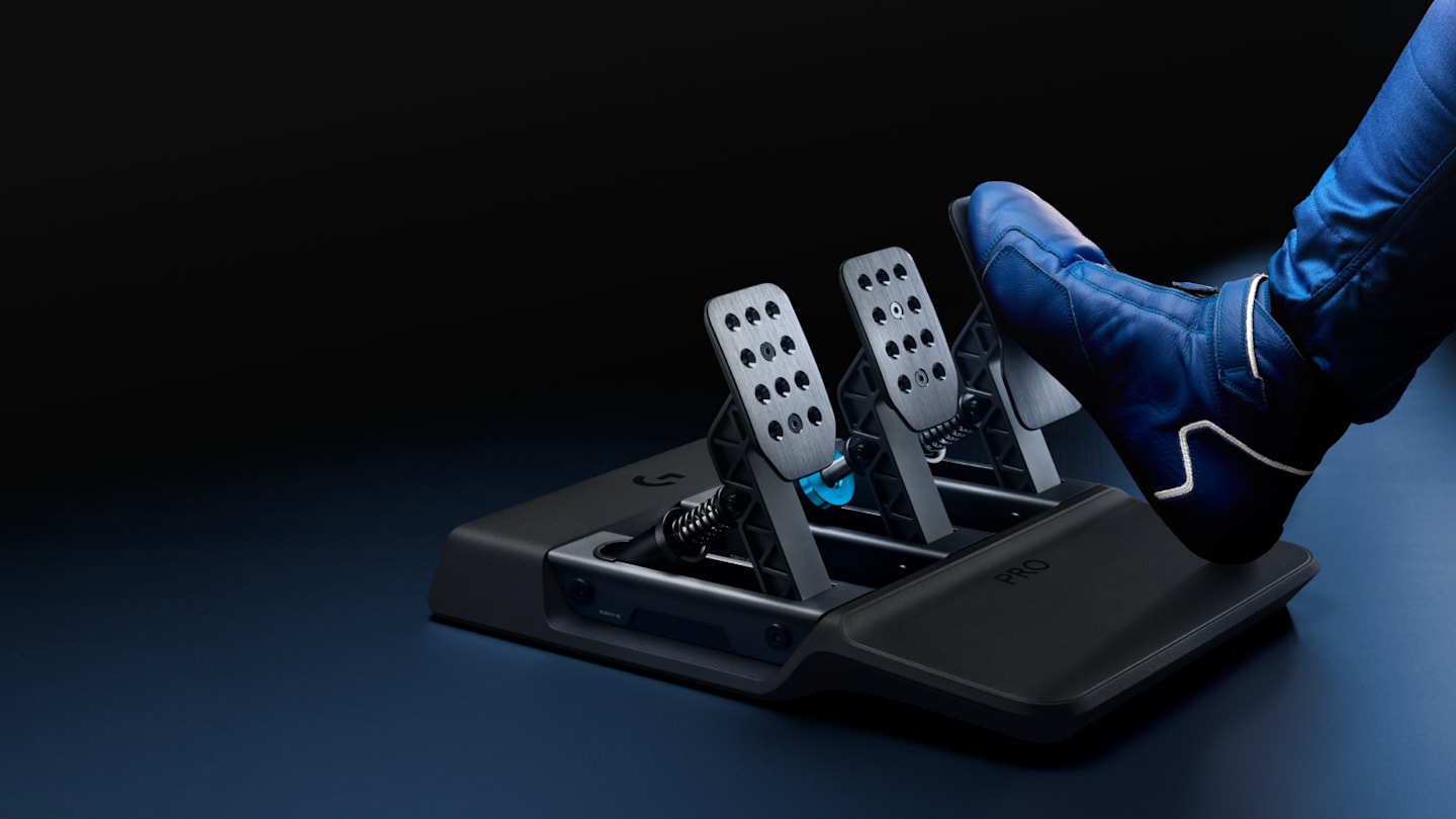 Logitech G PRO Racing Pedals - Load Cell & Customizable