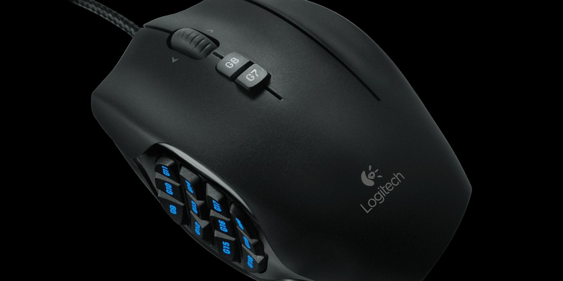 Logitech G600 Mmo Gaming Mouse Buttons Lightsync Rgb