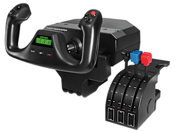 Flight Yoke System - Schwarz