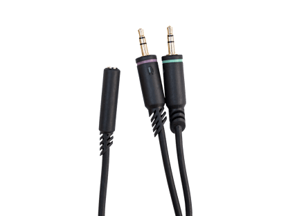 Câble séparateur pour PC - Noir