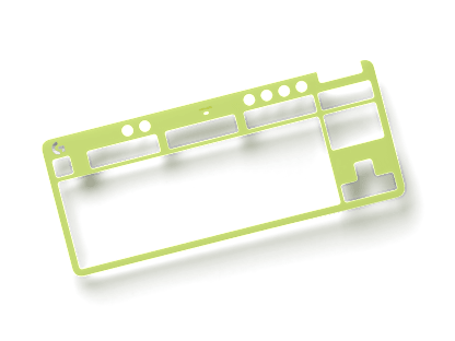 Üst Tabak - Aurora Koleksiyonu - Yeşil