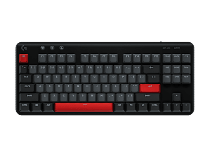 G517 - 黑色 - 美国英语（QWERTY）