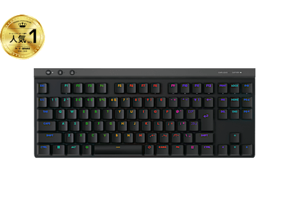 G515 LIGHTSPEED TKL - ブラック - 日本語 (QWERTY)