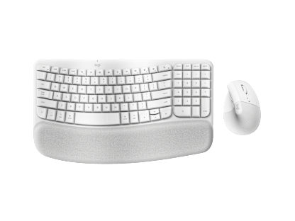 Wave Keys for Mac + Lift for Mac - Off-white - English US (QWERTY)