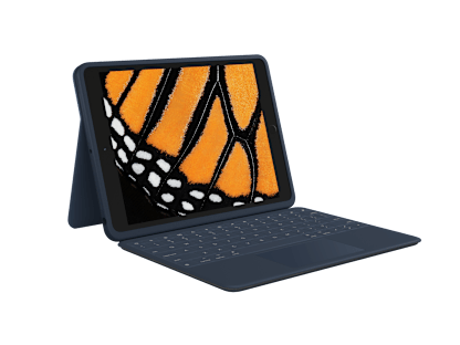 Rugged Combo 3 Touch - Classic Blue - English US (QWERTY)