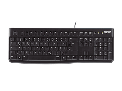 Keyboard K120 - Αγγλικά Διεθνή (QWERTY)