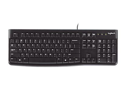 K120 Corded Keyboard - Français canadien (QWERTY)