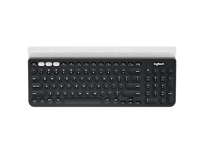 K780 Multi-Device Wireless Keyboard - Gris foncé/Blanc moucheté - Anglais américain (QWERTY)