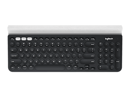 K780 多设备无线键盘 - 白色 - 美国英语（QWERTY）