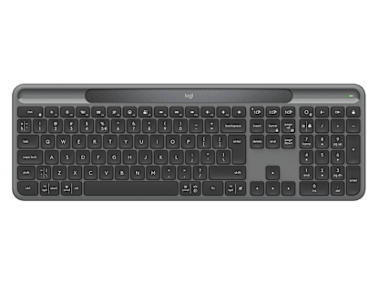 Signature Slim Solar+ wireless keyboard K980 - Γραφίτης - Αγγλικά Διεθνή (QWERTY)