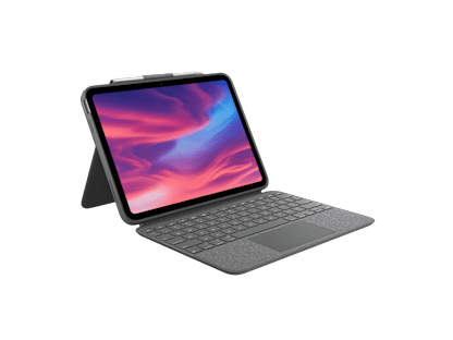 Combo Touch for iPad - Oxford Grey - Inglese Regno Unito (QWERTY)