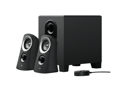 Z313 Speaker System with Subwoofer - Black