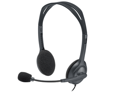 H111 Stereo Headset - Black