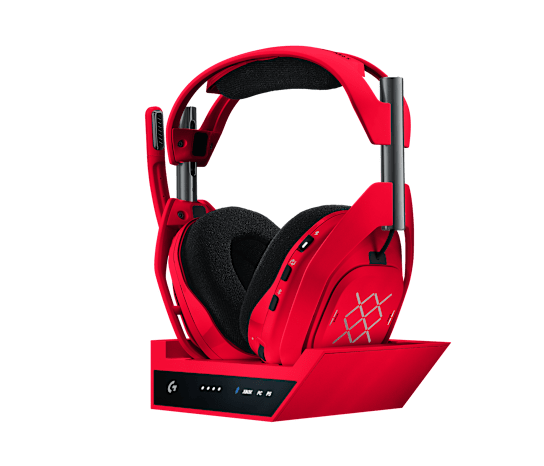 Logitech G ASTRO A50 X 烈焰紅無線遊戲耳機及配套基座