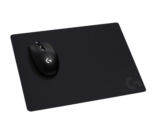 Logitech g240 cloth gaming mouse pad črna podloga z gaming miško