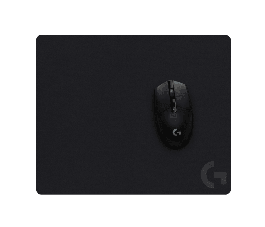 Logitech g240 črna gaming podloga za miško pogled od zgoraj