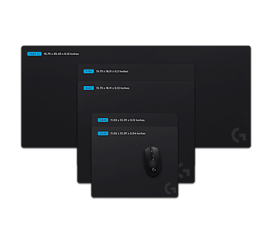 Logitech g840 xl primerjava velikosti gaming podlog