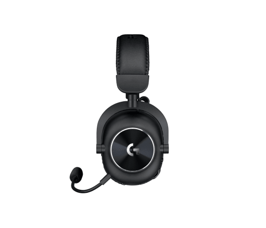 Logitech pro x 2 lightspeed | 50 mm graphene | bluetooth | do 50 ur | brez mikrofona | brezžične gaming slušalke 3 Logitech pro x 2 lightspeed gaming slušalke – stranski pogled