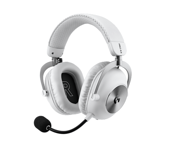 Logitech PRO X3 LIGHTSPEED Wireless Gaming Headset White 981-001748