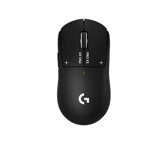 Logitech PRO X3 SUPERSTRIKE LIGHTSPEED Wireless Gaming Mouse Midnight Black 910-007879