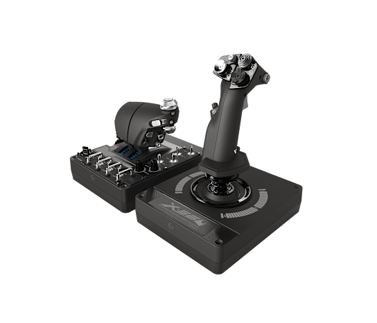 ロジクール X56 HOTAS Logitech G X56 VR Simulator Compatible HOTAS Joystick