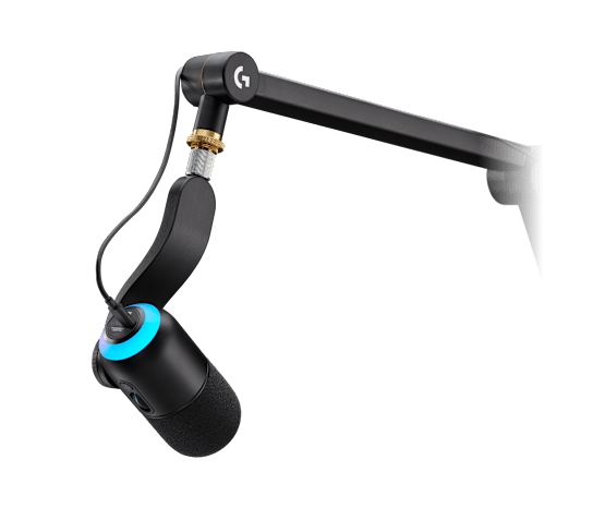 Yeticaster GX RGB Gaming Microphone with Boom Arm | Logitech G