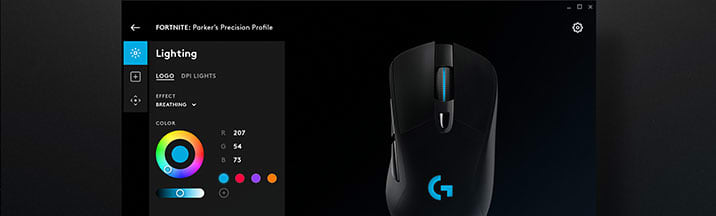 Logitech G Hub Advanced Gaming Software Rgb Game Profiles