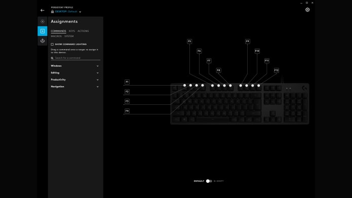 Mechanische G513 LIGHTSYNC RGB-Gaming-Tastatur