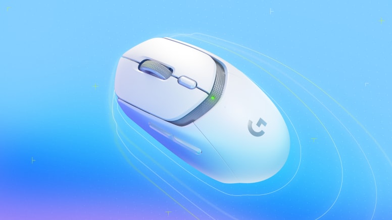 Logitech g309 lightspeed | hero 25k 25. 600 dpi | lightforce bluetooth | bela brezžična gaming miška 2 Bela logitech g309 lightspeed lahka gaming miška v uporabi