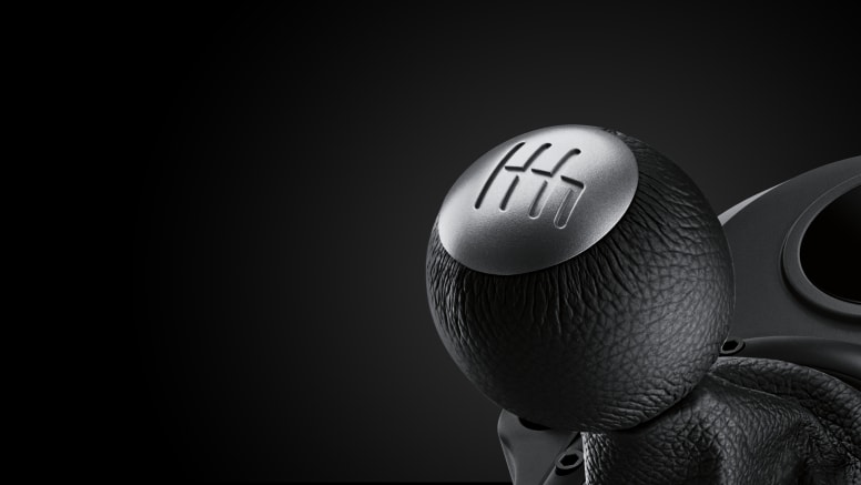 Logitech g driving force shifter usnjena prestavna ročica in h prestavni vzorec