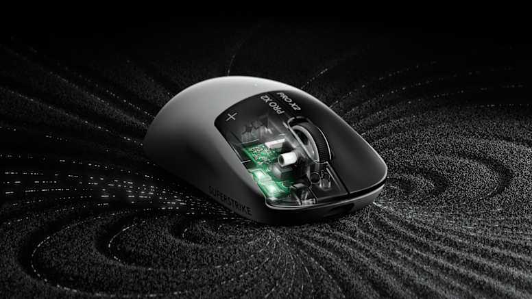 Logitech G PRO X2 SUPERSTRIKE Wireless Gaming Mouse