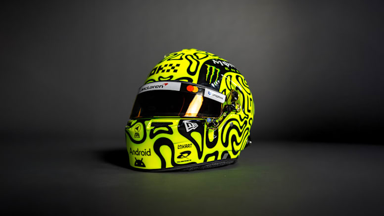 lando norris 2025 helmet