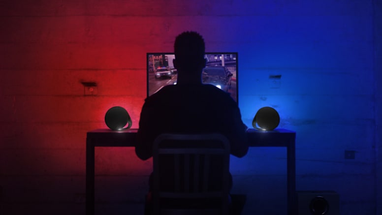 Parlante Gaming Logitech G G560 Lightsync RGB 120W Bluetooth, USB y 3.5 mm