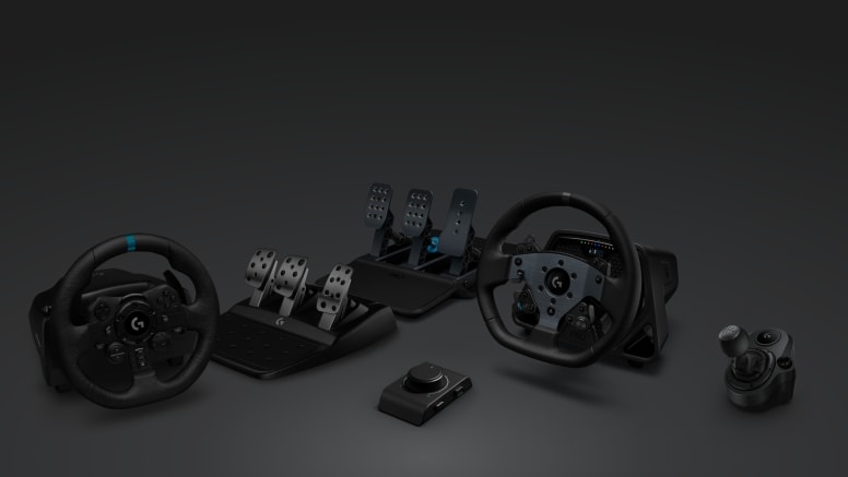 logicool G923 レーシングホイール ＆ ペダル ロジクール G923 レーシングハンドル & ペダル | PlayStation