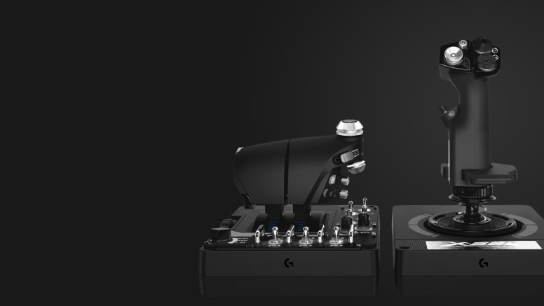 Logitech G X56 VR Simulator Compatible HOTAS Joystick