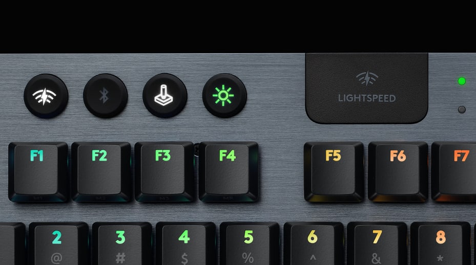 Bàn Phím Gaming Không Dây Logitech G913 TKL LIGHTSPEED RGB MECHANICAL - Hàng chính hãng- Bảo hành 2 năm (viễn thông tada)